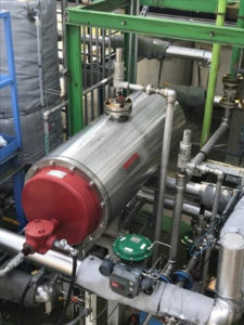inline circulation heater